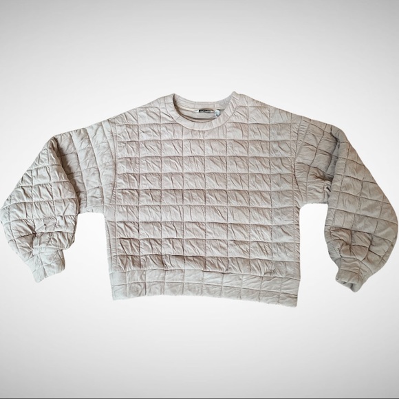B.Young Byprisa Quilted Pullover Champagne XS - Picture 14 of 15